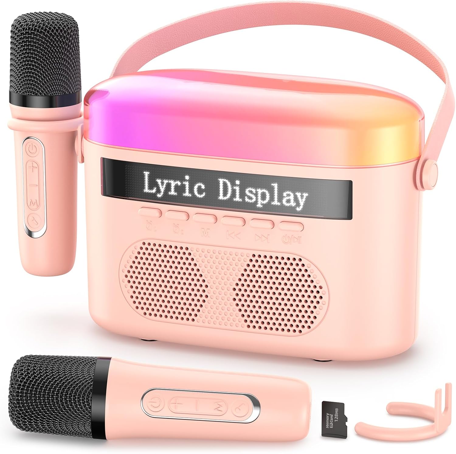 Karaoke Machine for Kids & Adults with Lyrics Display Screen