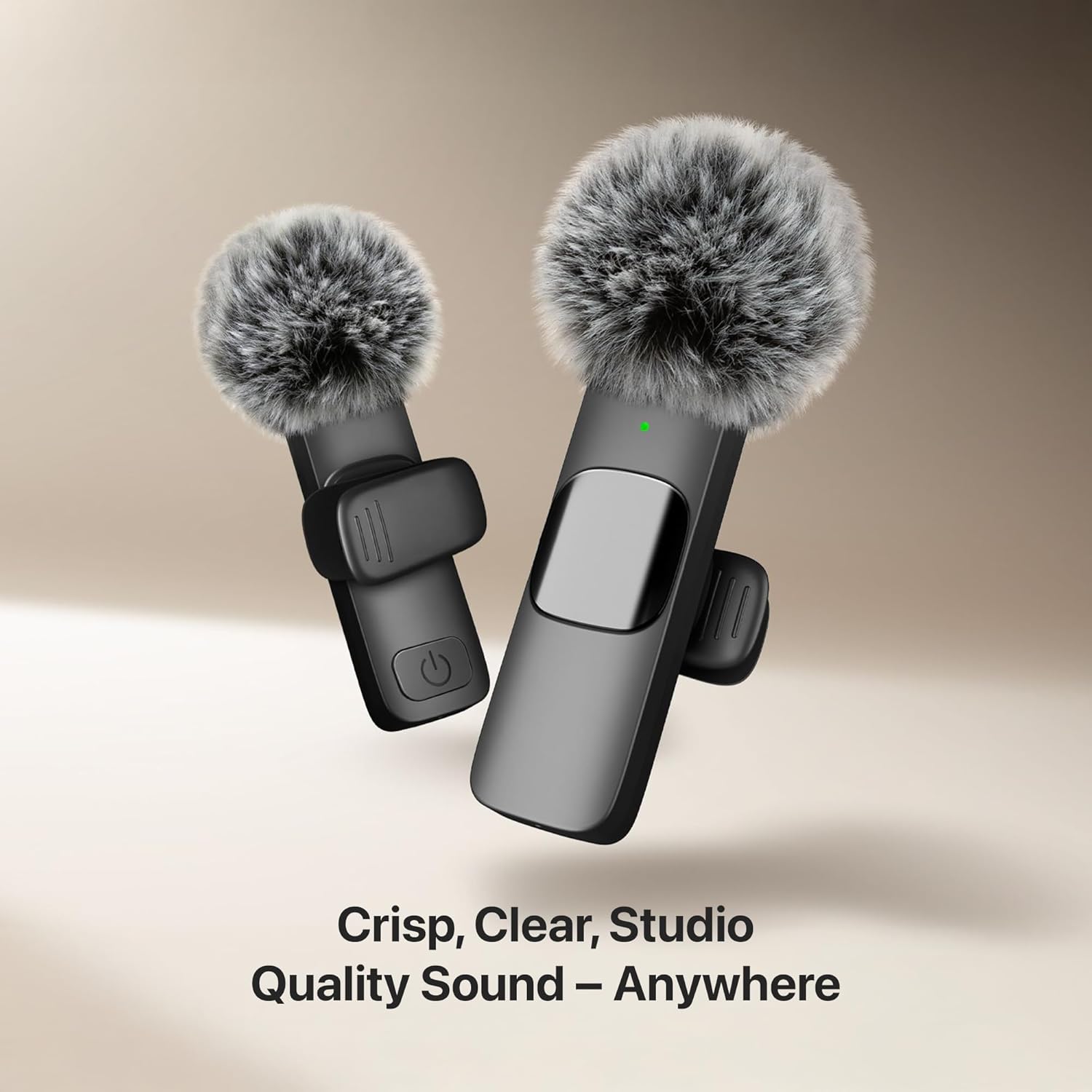 Mini Mic Pro Wireless Microphone for iPhone, iPad, Android, Lavalier Microphone